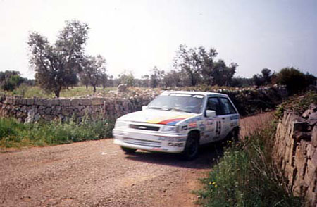 Rally Casarano 1992 Opel Corsa