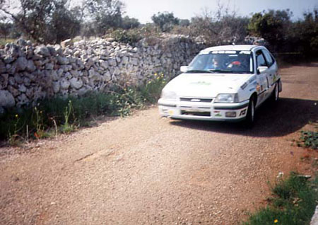 Rally Casarano 1992 Opel Kadett