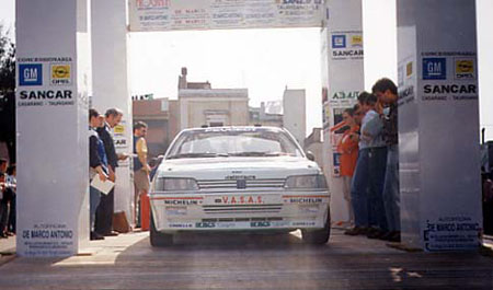 Rally Casarano 1992 Partenza Raho